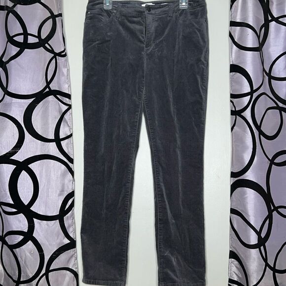 Charter Club Lexington Straight gray corduroys size 12 petite - Picture 1 of 13